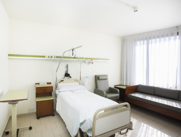 Habitació de l'hospital de dia mèdic de l'Hospital de Barcelona