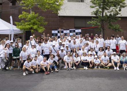 Foto de grup d'alguns participants a La Milla del Grup Assistència