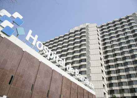 Exterior de l'Hospital de Barcelona