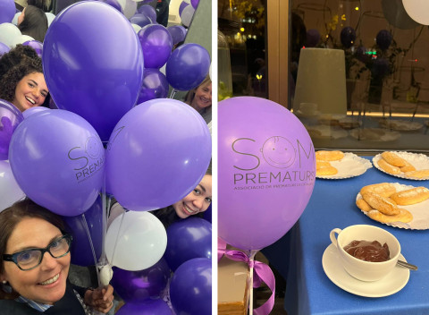 Decoració i berenar del Dia de la Prematuritat 2025