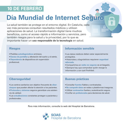 Infografía sobre el Día Mundial de Internet Seguro