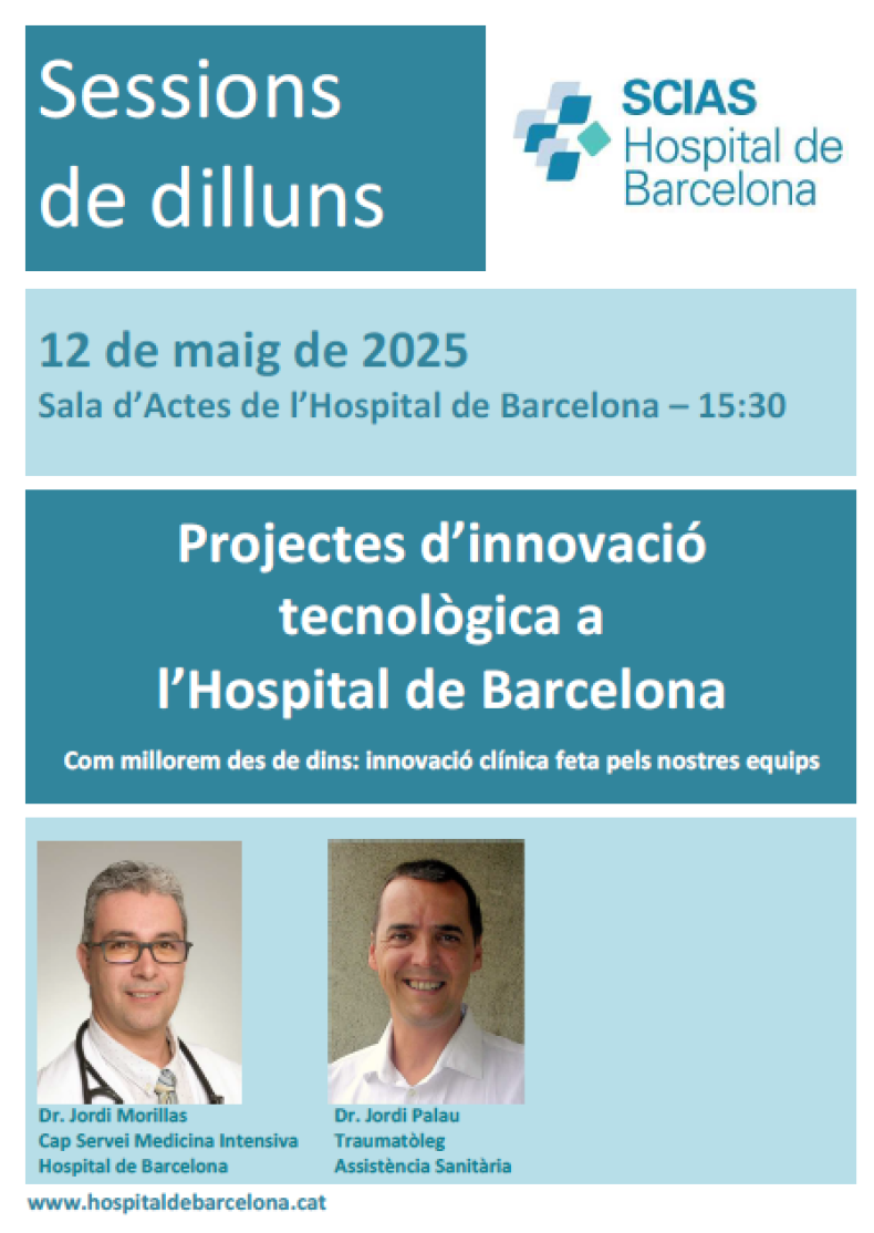 Sessió de dilluns 12-5-25 Innovació tecnològica