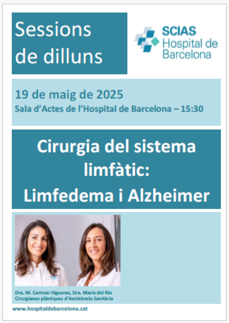 sessió de dilluns 19-5-25 limfedema i alzheimer
