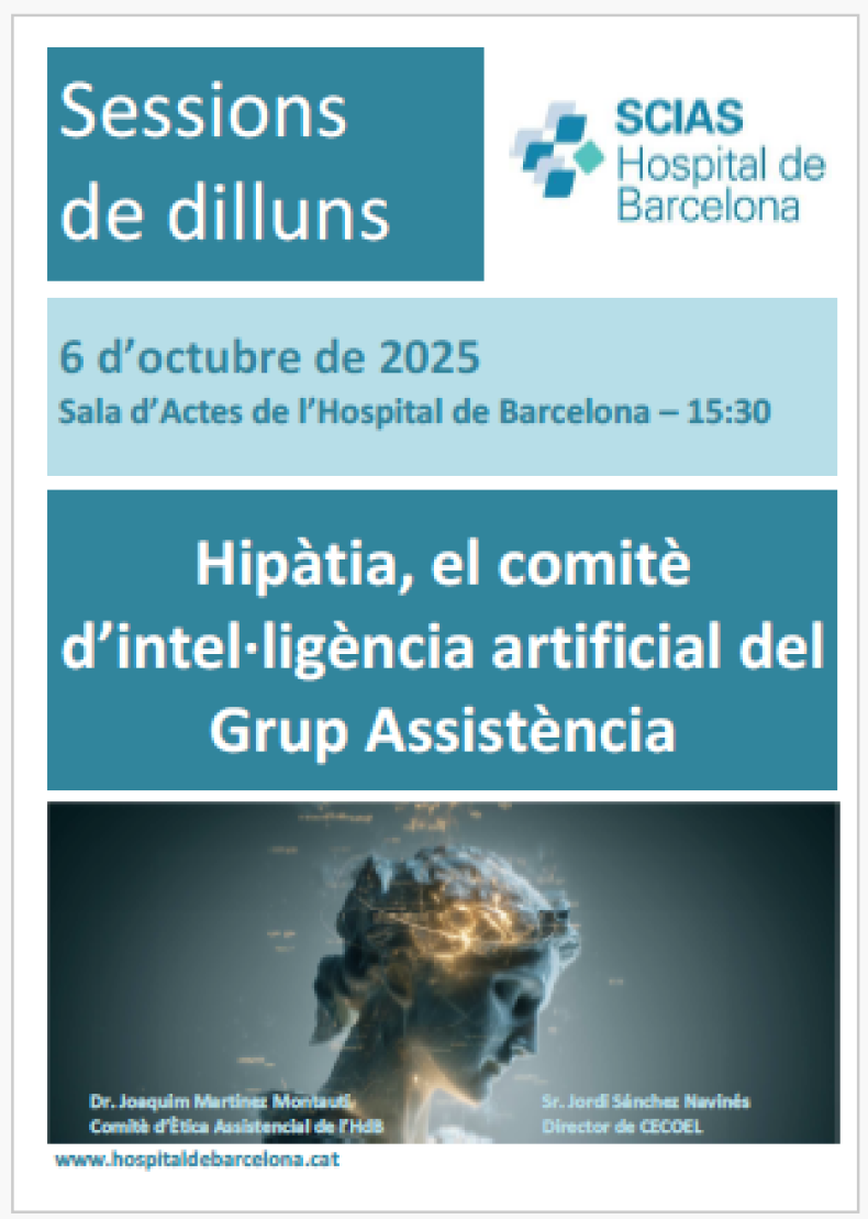 sessió dilluns 6 octubre 2025 - presentació HipàtIA