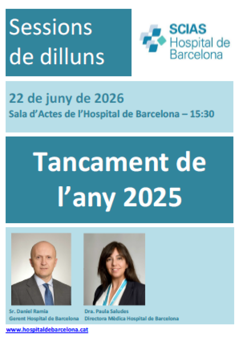 sessió dilluns 22 juny 2026 tancament any 2025
