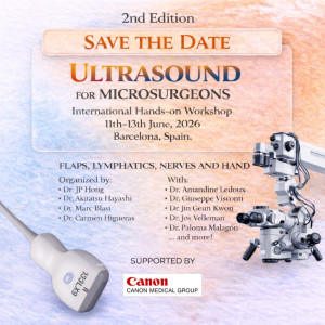Cartell del curs de microcirurgia amb ultrasons